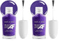 wet n wild Fast Dry AF Nail Polish Color, Purple Married Into Royalty | Quick Drying - 40 Seconds | Long Lasting - 5 Days, Shine (Pack of 2)