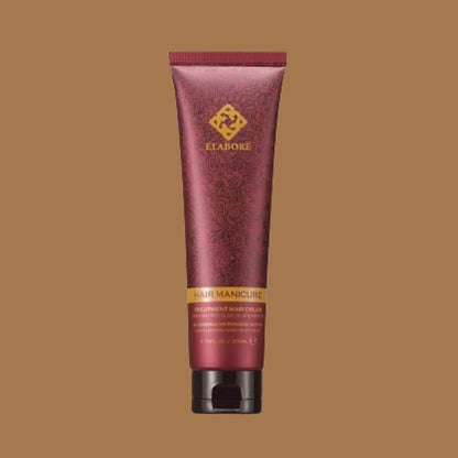 Elabore Hair Manicure Treatment Hair Color, 6.76 fl oz / 200 ml, With Olive Oil and Keratin, No Ammonia, No Peroxide, No PPD (Blonde, 200ml)
