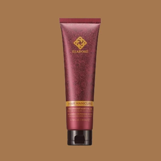 Elabore Hair Manicure Treatment Hair Color, 6.76 fl oz / 200 ml, With Olive Oil and Keratin, No Ammonia, No Peroxide, No PPD (Blonde, 200ml)
