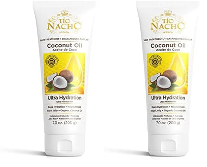 Tio Nacho Ultra Hydration Coconut Oil Treatment, 7 Ounces (Pack of 2)