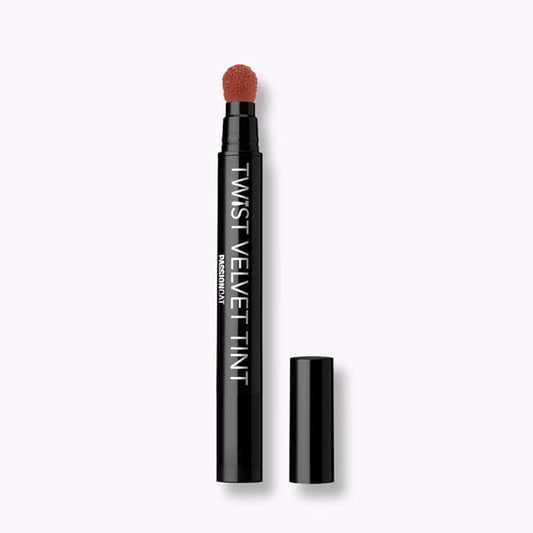 Long Lasting Lip Stain for Lips and Cheek Tint | High Pigment Color | lightweight Matte Finish | Weightless | Full Coverage | Twist Velvet Tint #12 (No.12)