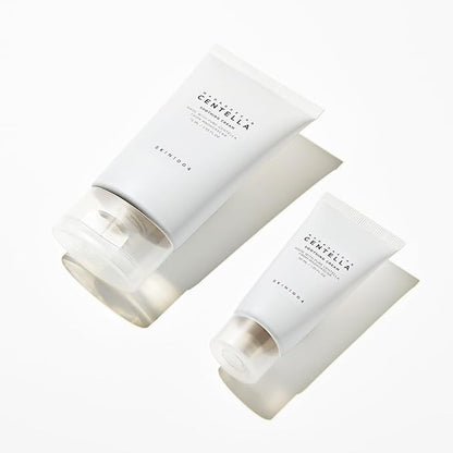 SKIN1004 Madagascar Centella Travel Kit, Toner, Ampoule, Soothing Cream, Cleansing Oil, Ampoule Foam, Basic Skincare Box, Compact Size, Gift Sets, Mothers Day Gifts for Mom Gifts for Women, Trial Kit
