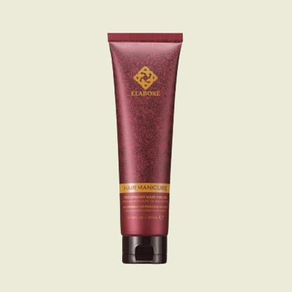 Elabore Hair Manicure Treatment Hair Color, 6.76 fl oz / 200 ml, With Olive Oil and Keratin, No Ammonia, No Peroxide, No PPD (Clear, 200ml)