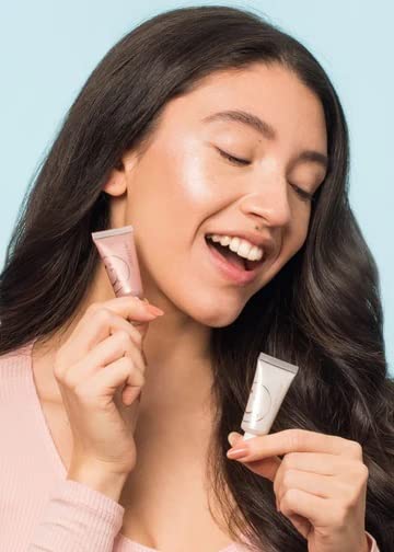 M2U NYC Liquid Highlighter Makeup, Luminizer Pearl, Shimmer Illuminating (Pearl-Moon)