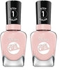 Sally Hansen Miracle Gel Nail Polish, Shade Once Chiffon a Time 248 (Packaging May Vary) (Sheer) (Pack of 2)