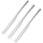 3 Pieces Stainless Steel Makeup Spatula Foundation Mixing