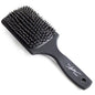 Black Brush by The Hair Shop - Nylon and Boar Bristles for Scalp Massage, Detangling, Shine and Hair Growth, Safe for All Hair Types, Extensions & Wigs
