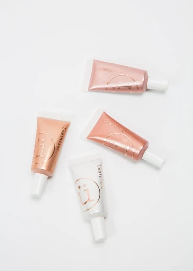 M2U NYC Liquid Highlighter Makeup, Luminizer Pearl, Shimmer Illuminating (Pearl-Moon)