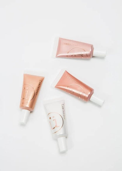 M2U NYC Liquid Highlighter Makeup, Luminizer Pearl, Shimmer Illuminating (Pearl-Moon)