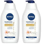Nivea Nourishing Botanical Blossom Moisturizing Body Wash for Dry Skin, 30 Fl Oz Pump Bottle (Pack of 2)