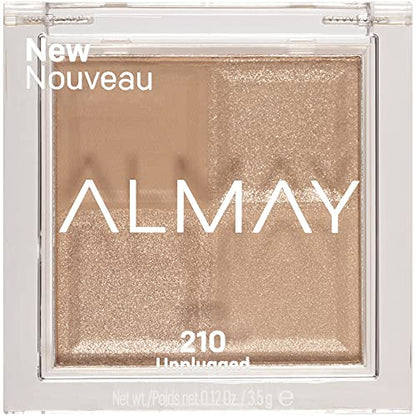 Almay Shadow Squad, 210 Unplugged, 1 count, eyeshadow palette, Gel,Powder