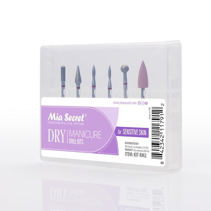 6 pcs dry manicure drill
