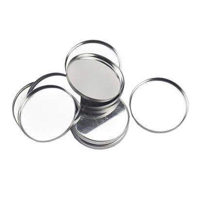 20 Pieces Empty Round Metal Tin Palette Pans