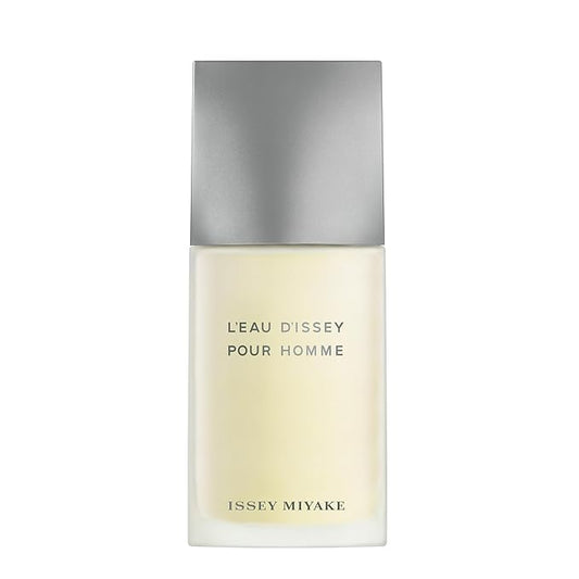 Issey Miyake L'Eau d'Issey Pour Homme Eau de Toilette - Fragrance for Men - Pure & Fresh - With Notes of Yuzu, Nutmeg & Sandalwood - 2.5 oz