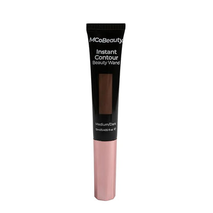 MCoBeauty Instant Contour Beauty Wand, Medium/Dark, Sculpt & Free Cosmetics