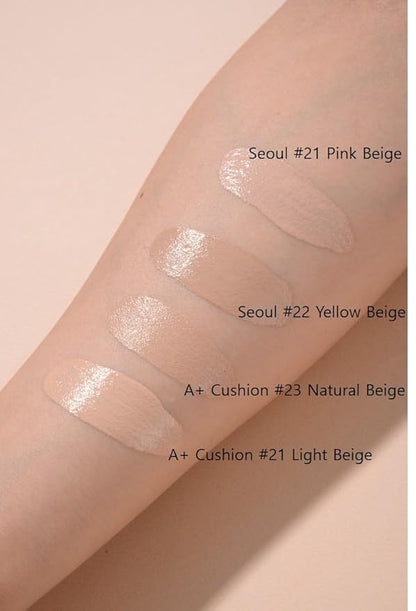 TROIAREUKE A+ Cushion Foundation (Shade 21) I Natural Coverage