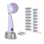 Michael Todd Beauty Sonicsmooth Pro+ Dermaplane Razor for Women Face + Eyebrow trimmer Dermaplaning System w/LED Light Peach Fuzz Remover -16 Dermaplaning Blades & 2 Microsmooth Exfoliation Tips