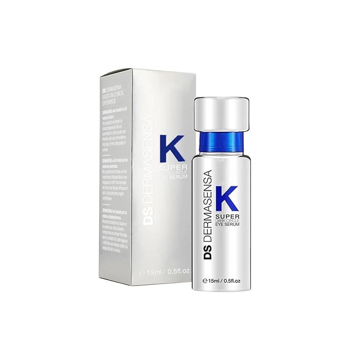 DS Dermasensa K Super Eye Serum, 0.5 fl oz (15ml) – Vitamin K & Arnica Formula for Dark Circles & Puffiness