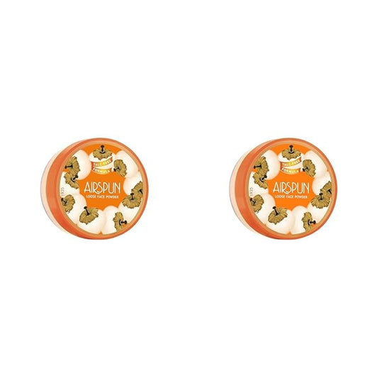 Airspun Loose Powder Translucent & Coty Loose Face Powder Naturally Neutral 2-Pack