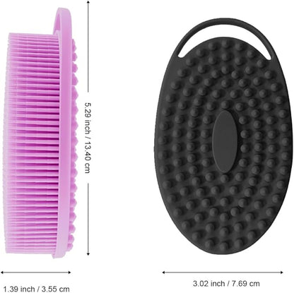 Soft silicone body shower??exfoliating silicone