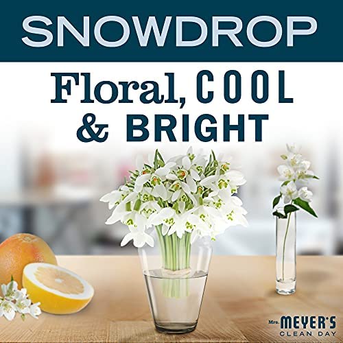 MRS. MEYER'S CLEAN DAY SnowDrop Liquid Hand Soap, 12.5 oz. (Pack of 4)