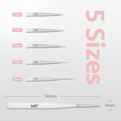 Gaoy 5 pcs nail art