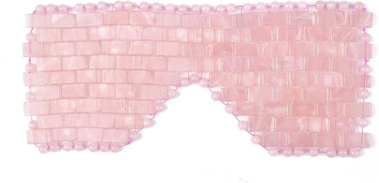 Rose quartz eye mask, cooling