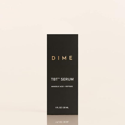 DIME Beauty TBT Serum - Anti-Aging Face Serum With Niacinamide and Mandelic Acid, Hydrating for Youthful Skin, 1 oz (30 mL)