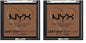 NYX PROFESSIONAL MAKEUP Can't Stop Won't Stop Mattifying Pressed Powder - Deep (Pack of 2)
