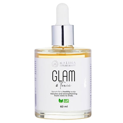 Malina Nourishing Hair & Scalp Serum I Made in Brazil I Full XL size 2 Fl Oz