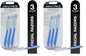 About Face Pro-Premium Facial Razors - 3 Beauty Groomers for Hair Removal, Ideal for Shaving, Exfoliating, Dermaplaning and Brow Shaping, Japanese Stainless Steel Gently Removes Facial Hair
