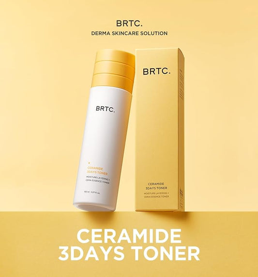 Ceramide 3days Toner | Moisture Solution | Essence Toner | Ceramide Layering | for Dry & Dull Skin, Korean Skincare (150ml, 5.70 fl.oz)