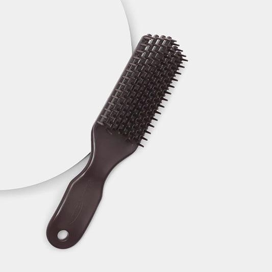 Royal Chocolate Detangler Brush by Felicia Leatherwood - For Kinky, Curly, Wavy 4c or Straight Hair - Tame Your Tangles Smooth Your Coils - Pain Free for All Ages
