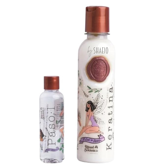 RITUAL BOTANICO Colombian Organic Keratin - 250 ML. Vegan Keratin Hair Mask with 12 Natural Oils and Amino Acids for Smoothing Hair