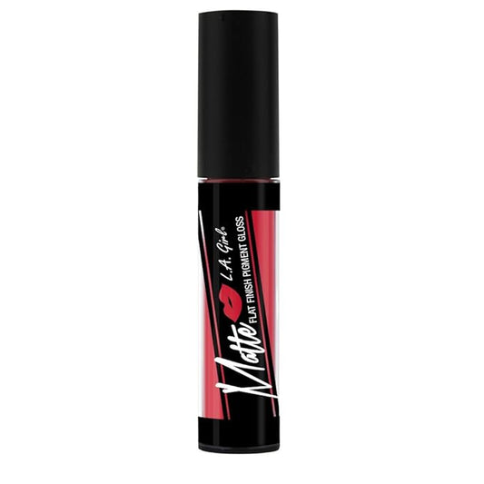 L.A. Girl Matte Flat Finish Pigment Gloss, Obsess,0.17 Ounce (Pack of 3),GLG839