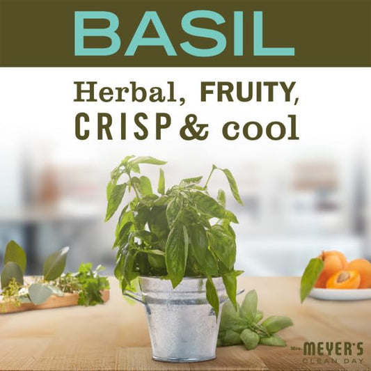 MRS. MEYER'S CLEAN DAY Hand Soap Bundle (Basil + Lavender + Lemon Verbena + Mint)