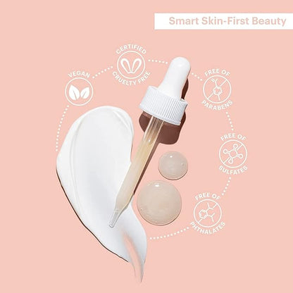 Glo Skin Beauty Hydra-Bright AHA Hydrator, Travel Size - Lightweight, Illuminating Treatment Moisturizer Targets a Brighter, Smoother Complexion (0.75 Fl Oz)