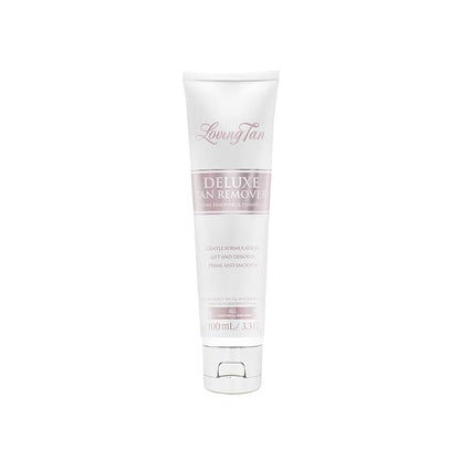 Loving Tan Deluxe Tan Remover Gel - Effective & Gentle Self Tanning Remover, Self Tanner Remover Suited for All Skin Types - Cruelty Free, Sulphate, Paraben & PEG Free - 3.3 Fl Oz
