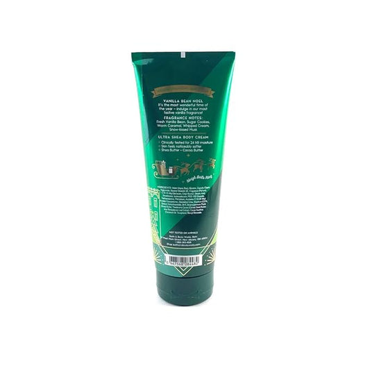 Bath & Body Works Vanilla Bean Noel Ultra Shea Body Cream, 8 Ounce, Multicoloured