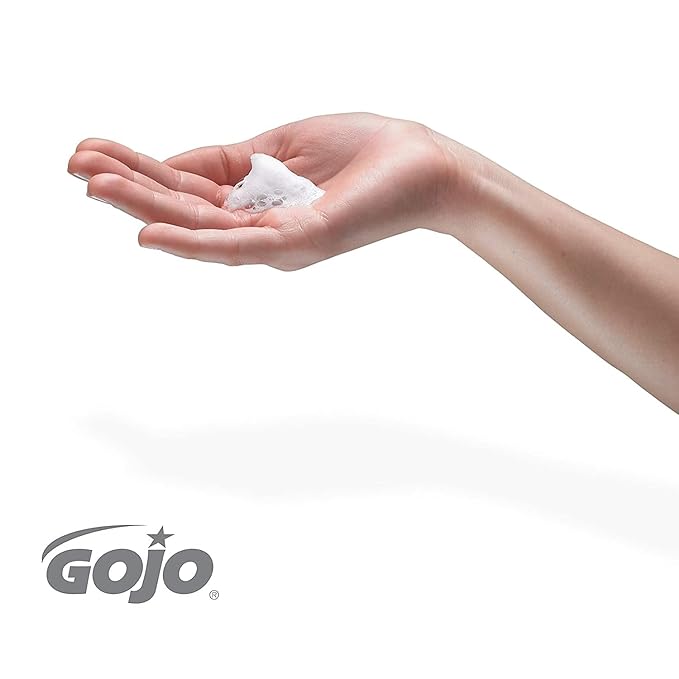 GOJO Green Certified Foam Hand Cleaner, Fragrance Free, EcoLogo Certified, 1200 mL Hand Soap Refill TFX Touch-Free Dispenser (Pack of 2) – 5665-02