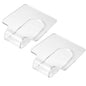 2Pcs Professional Makeup Palette Acrylic Hand-held Palette Makeup