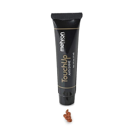 Mehron Makeup TouchUp Anti-Shine Gel | Matte Primer (Dark Tint)