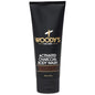 Woody's Activated Charcoal Body Wash for Men - Deep Cleansing, Exfoliating Face & Body Wash, Hydrating Formula with Walnut Extracts, Fresh Scent, 8 oz