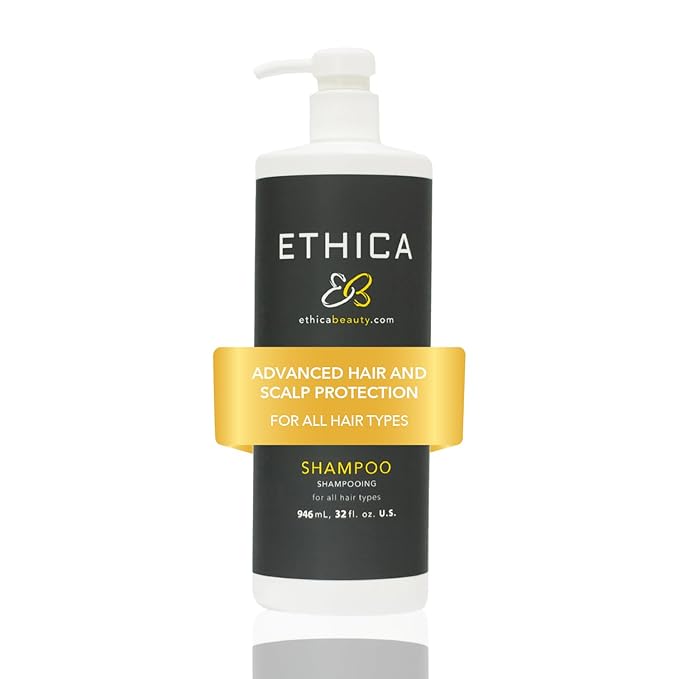 Professional Shampoo. Clarifying, Volumizing, & Hydrating. Promotes Strong Healthy Hair, Scalp Health, and Hair Growth, 32 Oz.