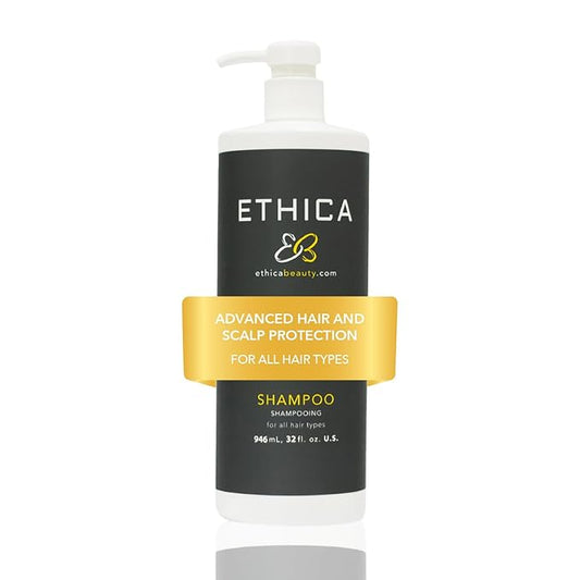 Professional Shampoo. Clarifying, Volumizing, & Hydrating. Promotes Strong Healthy Hair, Scalp Health, and Hair Growth, 32 Oz.