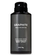 Bath & Body Works Graphite Men's Deodorizing Body Spray, 3.7 Fl Oz