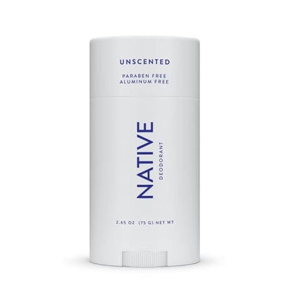Native Deodorant Contains Naturally Derived Ingredients, 72 Hour Odor Control | Deodorant for Women and Men, Aluminum Free with Baking Soda, Coconut Oil and Shea Butter | Unscented