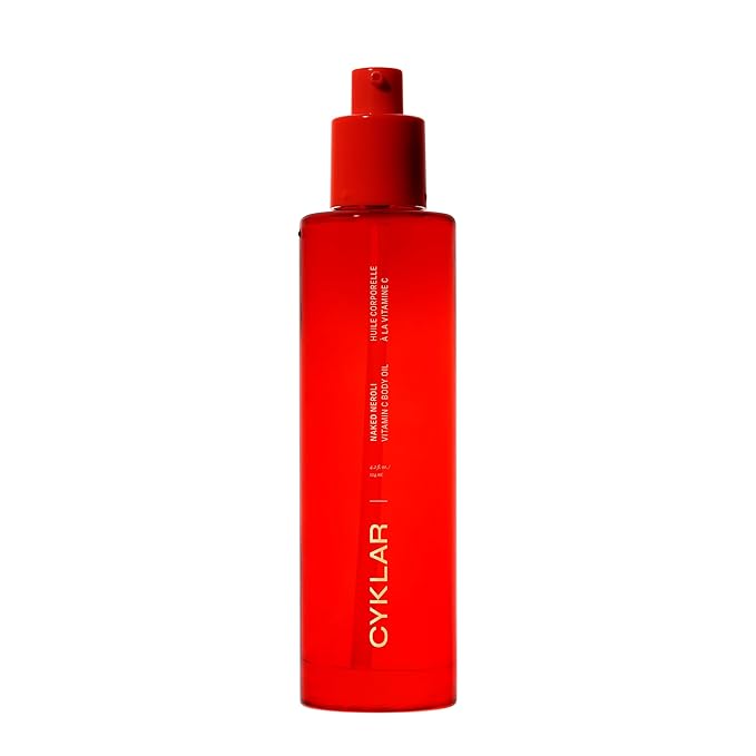 Vitamin C Body Oil for Women and Men. Moisturizing Naked Neroli Scented Body Serum for Glowing Skin. Nourishing, Hydrating After-Shower and Bath Skin Care Moisturizer, 4.2 Fl Oz