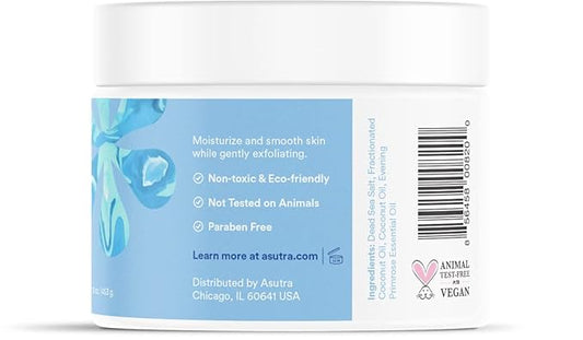 ASUTRA Dead Sea Salts Essential Oil Body Scrub Favorite Scents Bundle – 3, Full-Size 16 oz Body Scrubs – Vitamin C, Revitalizing Coconut, Cooling Cucumber – Ultra Hydrating, Gentle, and Moisturizing