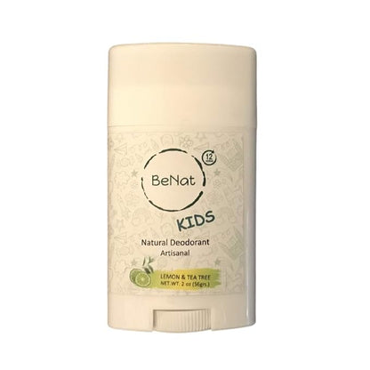 All Natural Deodorant For Kids and Teens 100% Natural Aluminum-Free Carcinogen Free Kids Deodorant For Boys and Girls Clinically Proven To Be Safe For Children and Teenagers